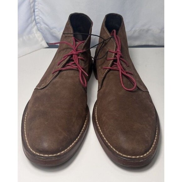 Cole Haan Men's Chukka Boots Size 10M Leather Dark Brown - Picture 2 of 7